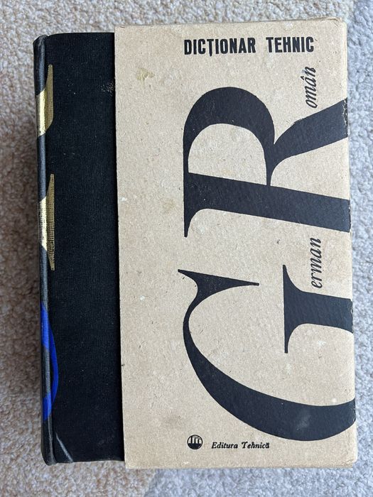 Dictionar tehnic German Roman 1966