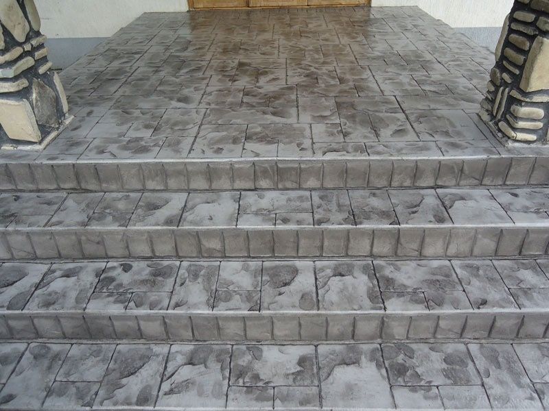 Beton amprentat amenajari