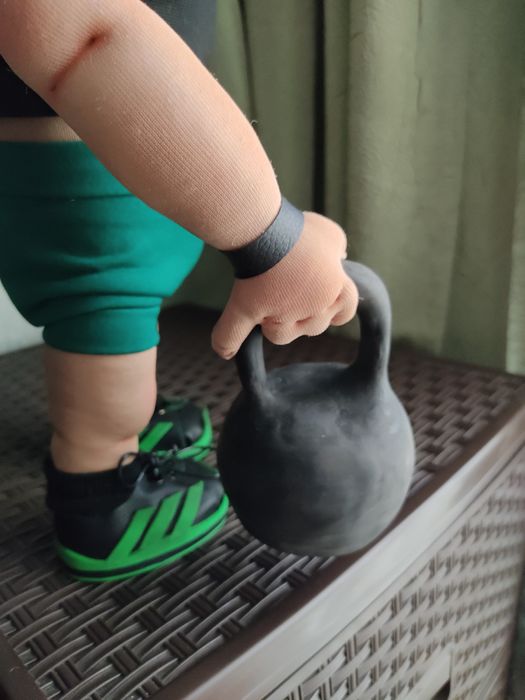 Текстильная кукла. Высота 45 см.