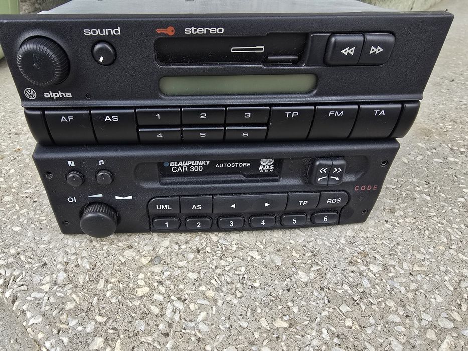 Casetofoane auto vechi VW si GM