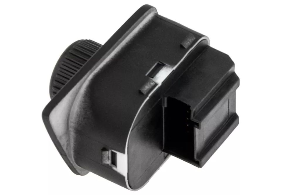 Ключ За Огледала, Vw, Polo 9N, С Подгряване, Черен, 10 Пин