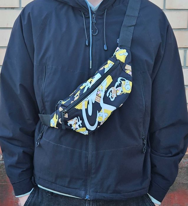 Сумка через плечо , бананка , поясная сумка