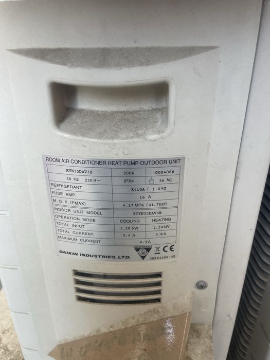 4 unitati aer conditionat Daikin