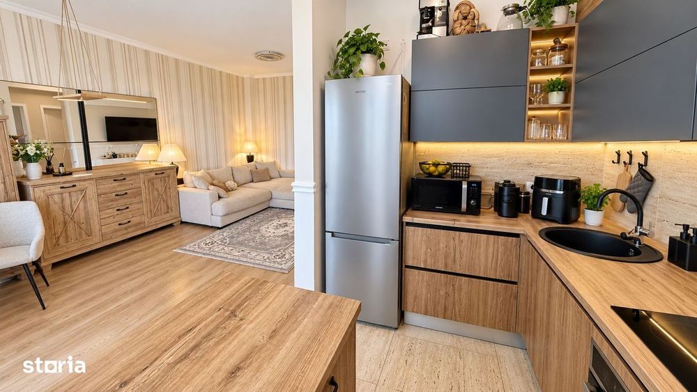 COMISION 0% Apartament 2 Camere | Terasa 38 mp | Etaj 1 | Mobilat Lux