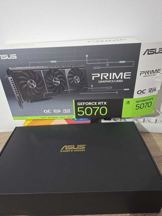 placa video ASUS RTX 5070 12GB la cutie+factura si garantie