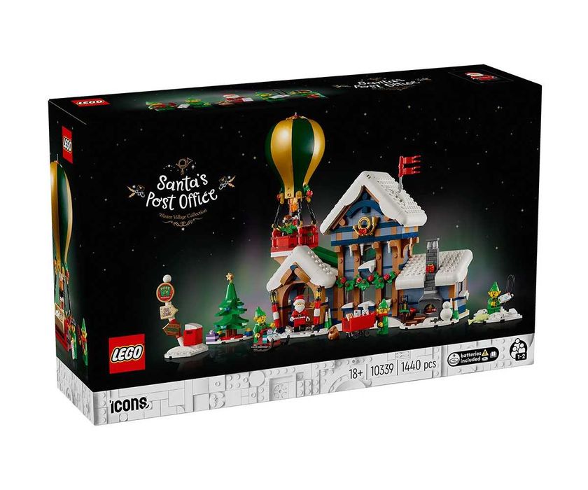 LEGO Icons 10339 - Santa's Post Office / Пощата на Дядо Коледа