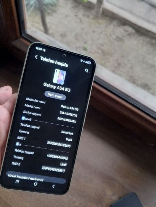 Srochni sotiladi Samsung A54 5G idial