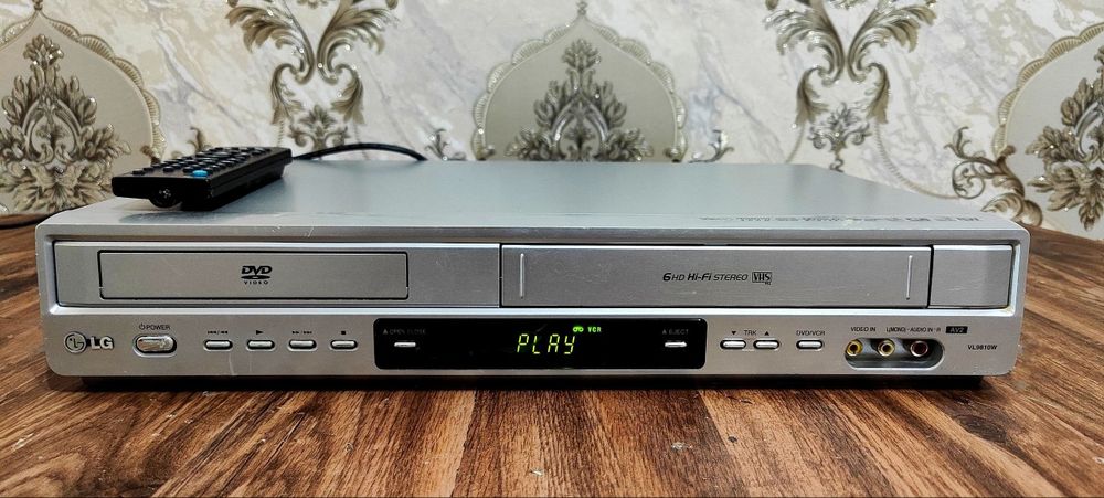 LG 6 галовкали  видеомагнитафон