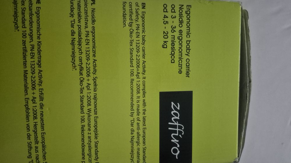 Marsupiu ergonomic zaffiro