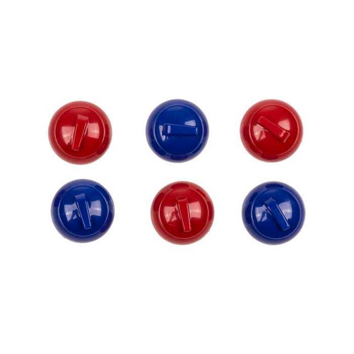 Игра на кърлинг със стъклени шотове