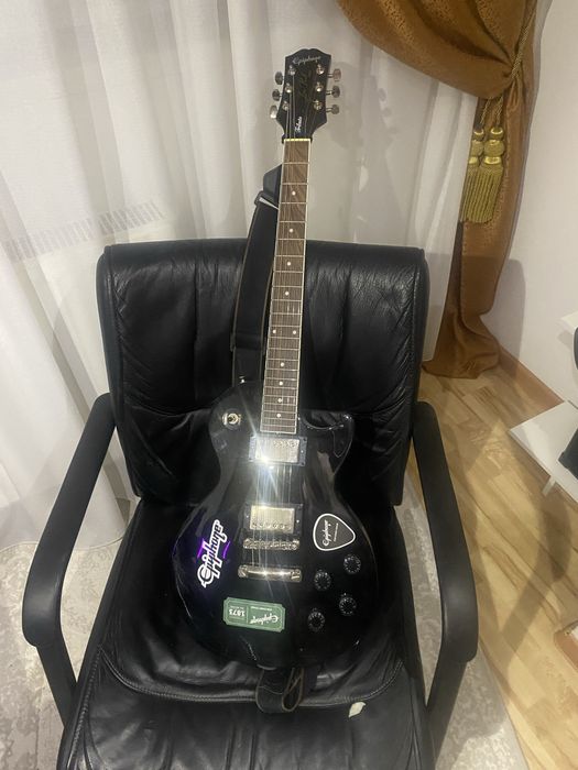 Epiphone электрогитара Les Paul Tribute Ebony