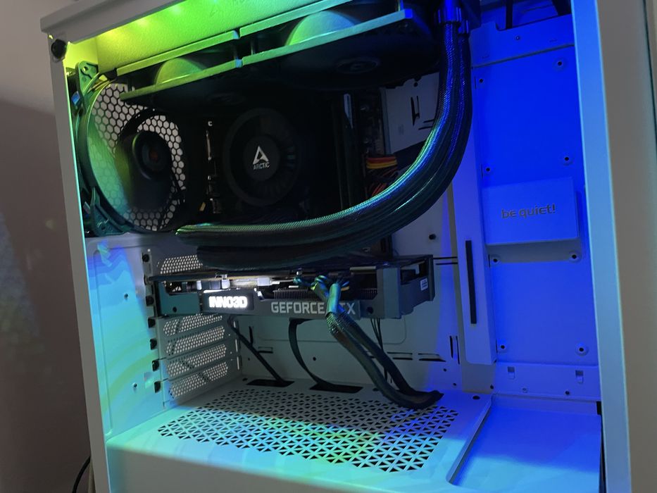 Gaming Компютър RTX 3070 8GB + Ryzen 5 5500 / 32GB RAM / 512GB NVMe / АRGB