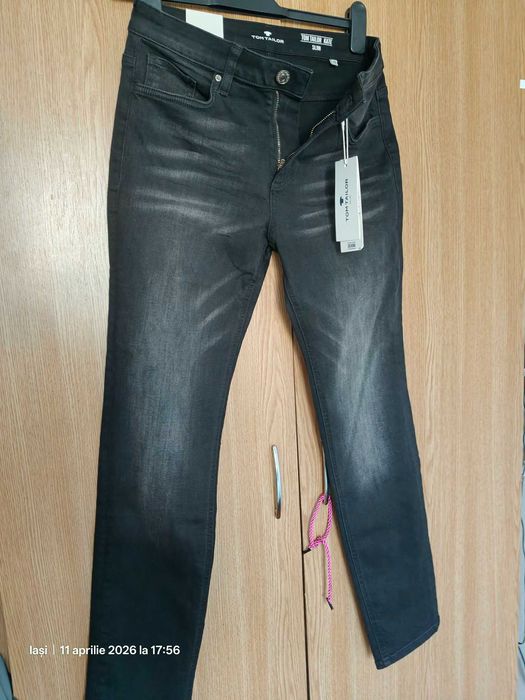 Blugi Tom Tailor Kate Slim,Negru Barbati