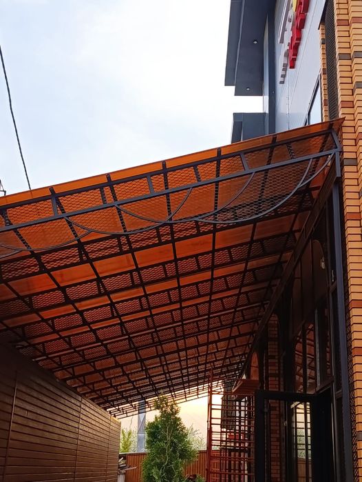 Навес сварочные работы