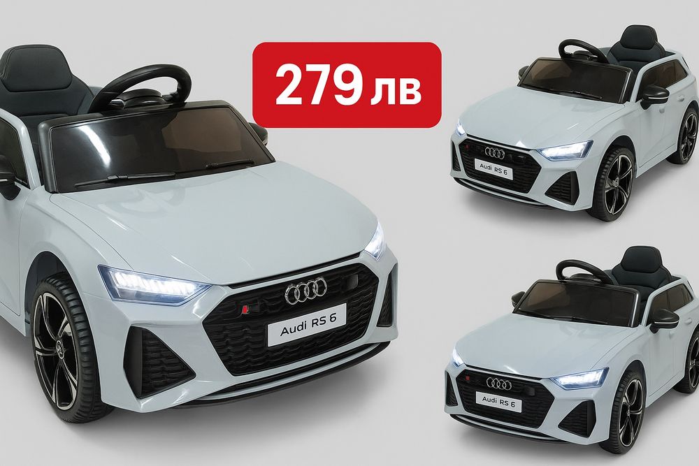 Топ цена!!Промоция!!Акумулаторен джип AUDI RS6