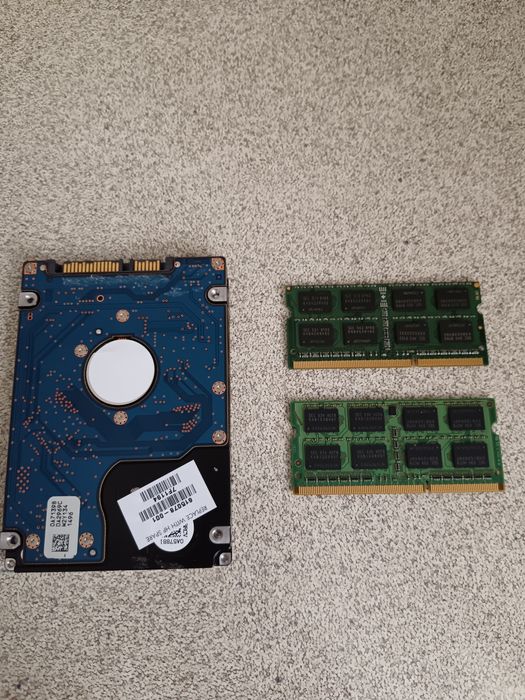 Продам ОЗУ DDR3 и HDD для ноутбука