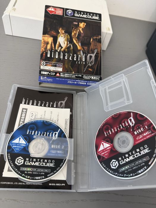 Resident Evil 1 Resident Evil Zero Resident Evil 4 Biohazard Gamecube Japan