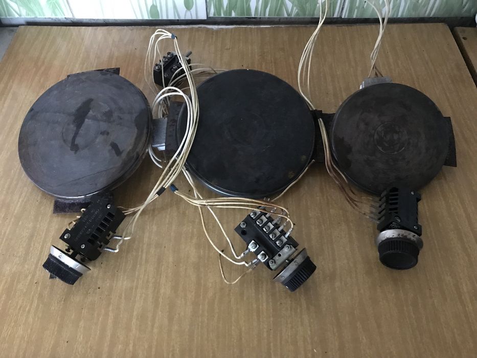 Конфорки с выключателями