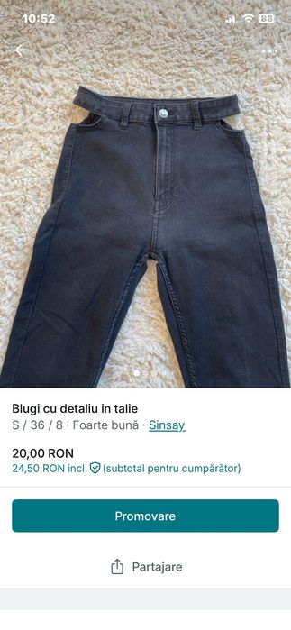 Lot blugi fete xs-s