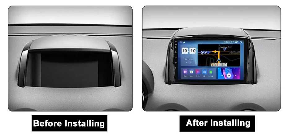 Navigatie Android 14 RENAULT KOLEOS  1/8 Gb Waze CarPlay + CAMERA