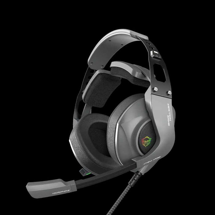 Наушники-гарнитура Meetion HP099 Black/Orange