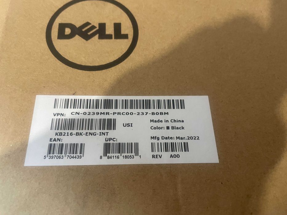 Tastaturi HP si Dell  KB216, USB, Negru  Reducere pret Garantie 2 ani