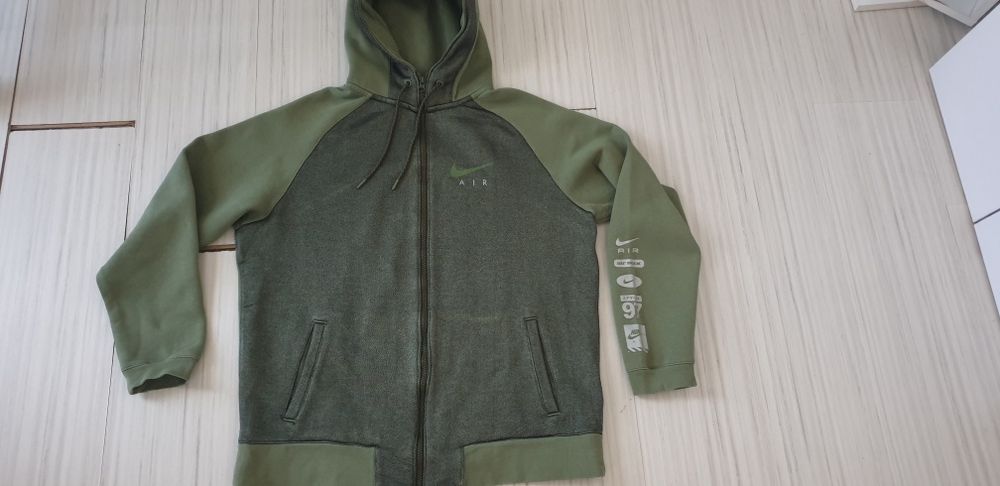 Nike Air Max 97 Full Zip / M / L ОРИГИНАЛ! Мъжка Качулка с цял цип!