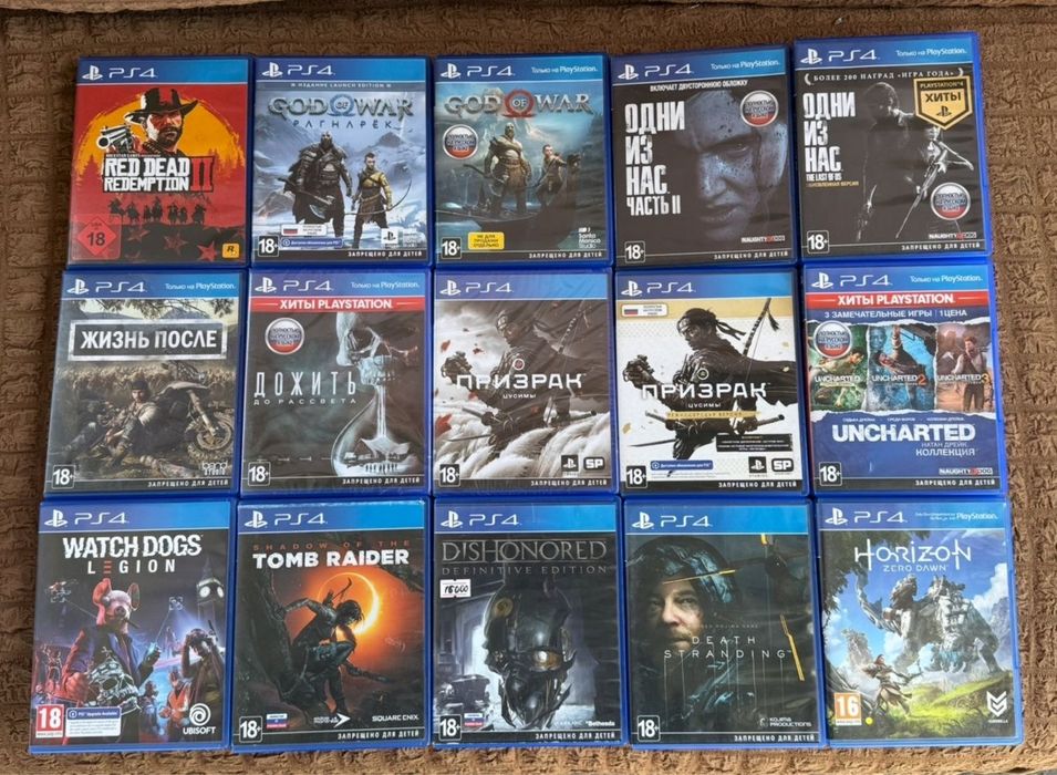 Диски на PlayStation 4 игры для ПС 4 Ps 4 диски оригинал PlayStation