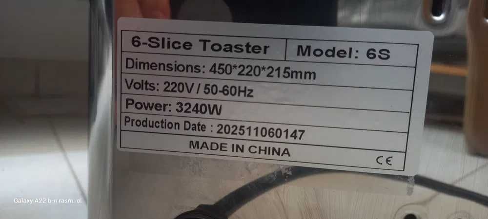 Elektr.onniy non qizdiradigan aparat jixoz.i Electric conveyor toaster