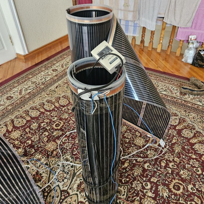 Теплый пол электрический /  issiq pol elektr