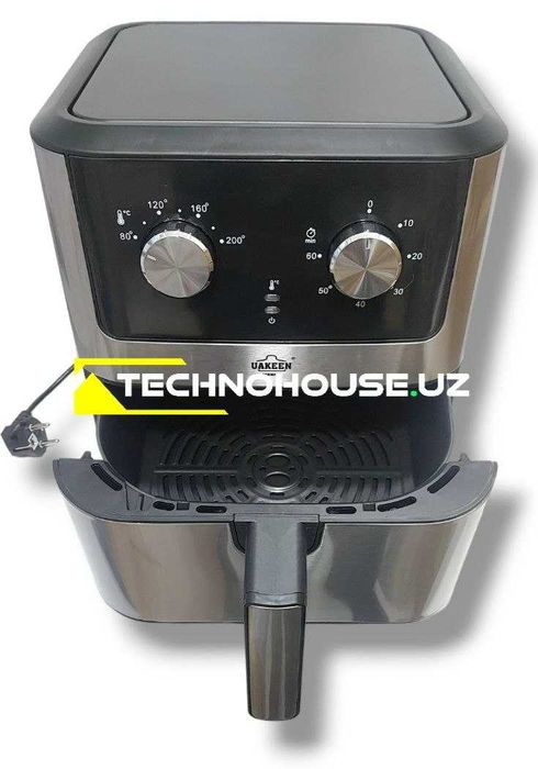 Аэроритюрница аэрогриль 8 л Uakeen ZL-1701  aerofrityurnitsa Aerogrill