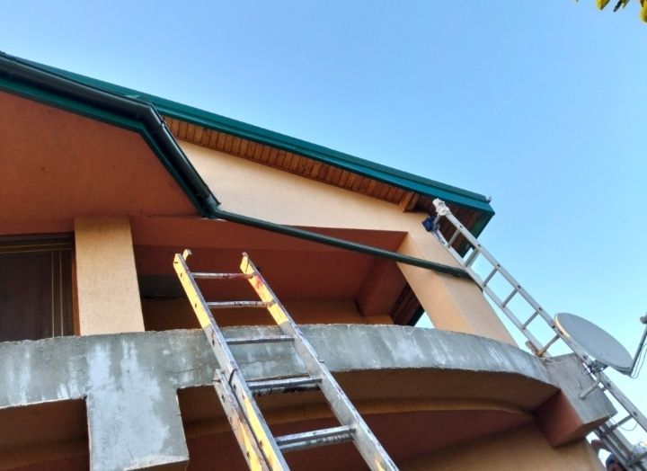 Reparatii Acoperișuri, Montaj , vopsire, Izolatii, Jgheaburi