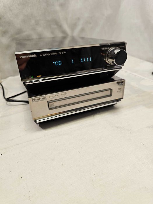 Sistem Audio Panasonic AV Control Receiver SA-DT100 DVD CD Player