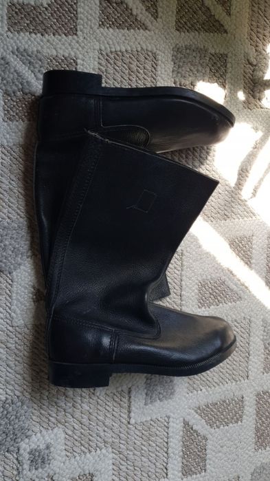 Сапоги мужские кожаные