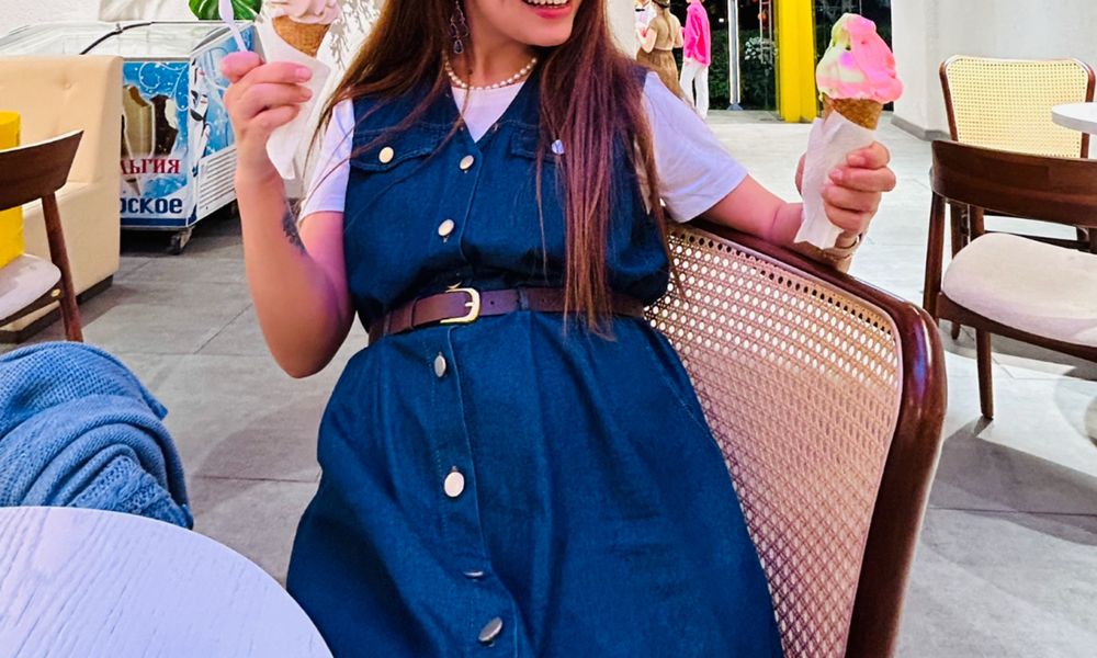 Красивый сарафан для беременяшек