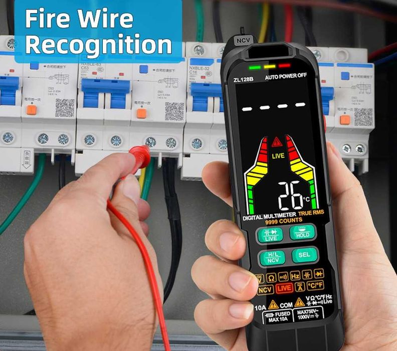 Multimetre digitale smart ZL128A si ZL128B cu scala automata