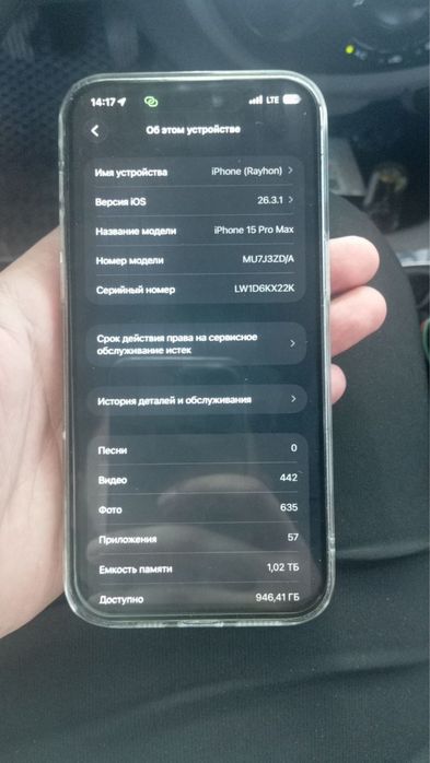 Iphone 15 pro max 1tb