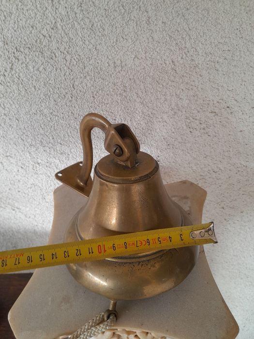 Clopot   naval  din alamă  solidă