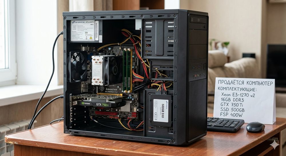 Средный бюджетный компьютер