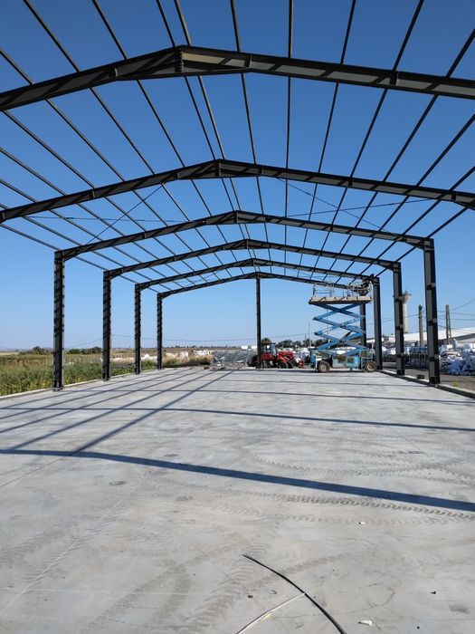 Vand hala metalică asigurăm și montaj lucrăm fără avans