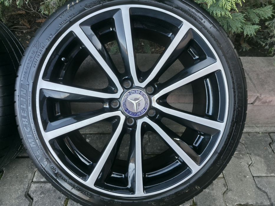 Jante Originale R18 Mercedes A/B class, anvelope vara 225 40 18