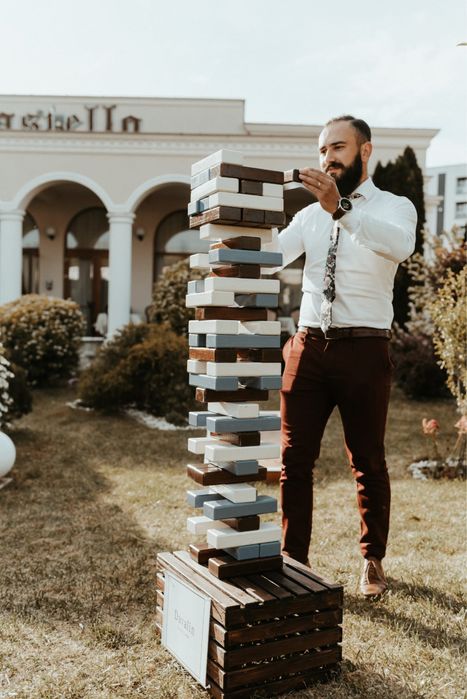 DAVALIN EVENTS | joc pentru inchiriat | GIANT JENGA