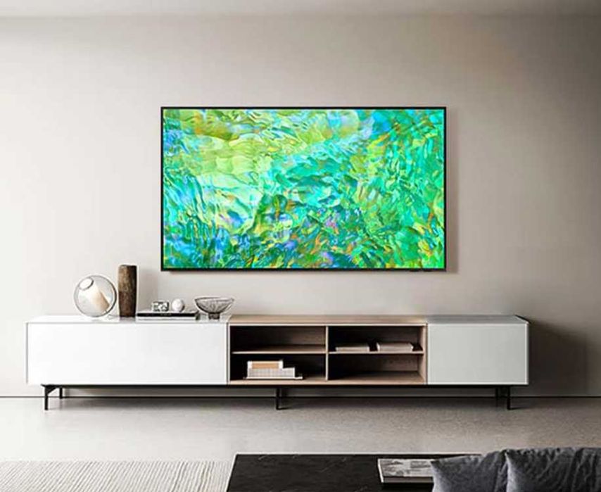 Televizor SAMSUNG LED 43CU8072, 108 cm (43”), Smart, 4K Crystal UHD, Ultra HD, 8-Series