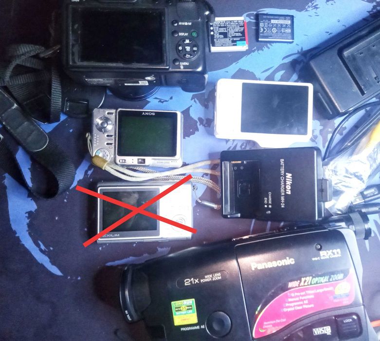 Фотоаппараты на запчасти