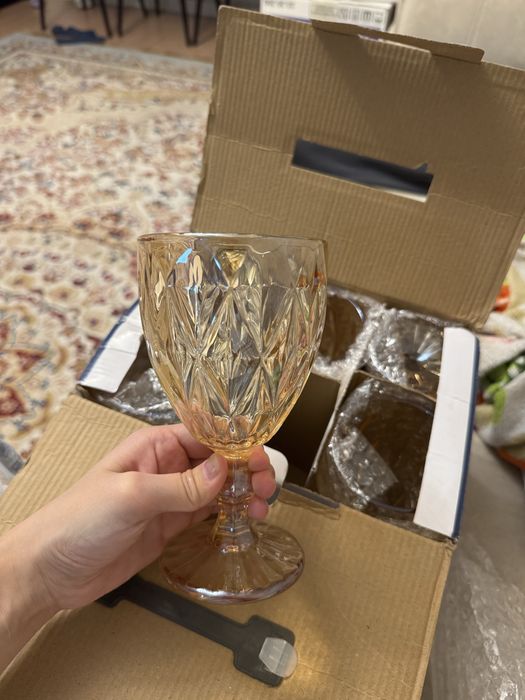 Набор бокалов новый