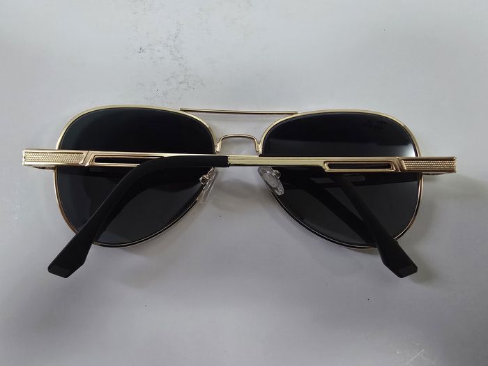 Ochelari de soare Rayban RB5843, lentila sticla, rama aurie,lentila verde, noi