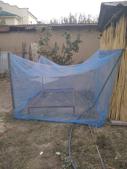 Сетка москитная 3м*3м Высота 2м в отличном состоянии, безЕдиногоДефект