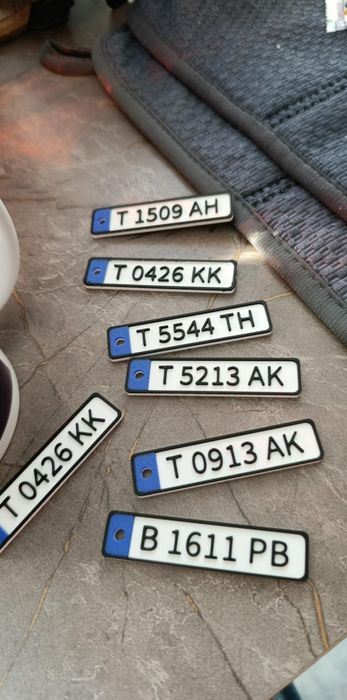 Ключодържател регистрация на автомобили