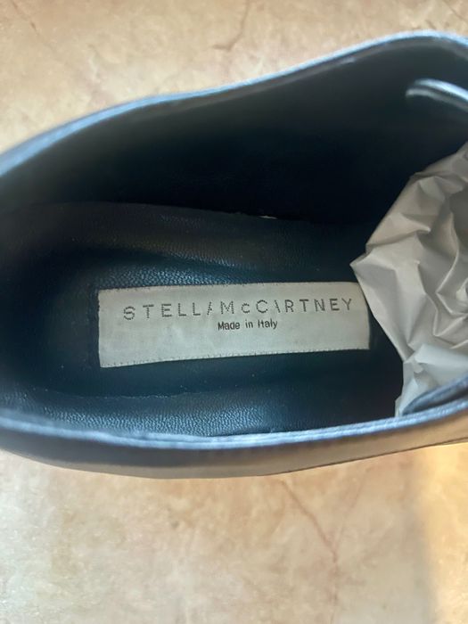 Stella Mccartney Сникърси 35 черни и беж