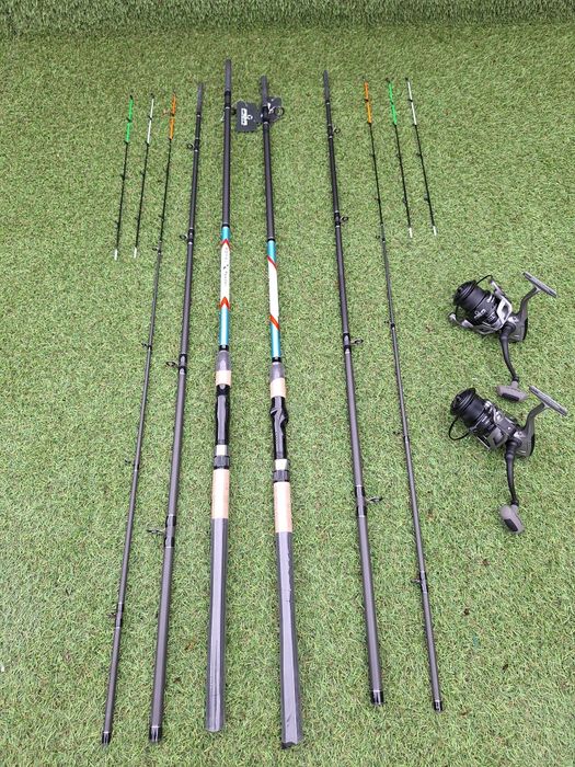 Set 2 lansete Pro FL Royal Feeder m  plus 2 New Pro Fl LA 5000